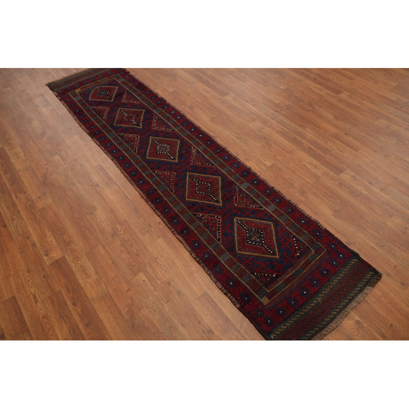 One-of-a-Kind 8' 2'' X 1' 11'' Runner Wool Area Rug Red