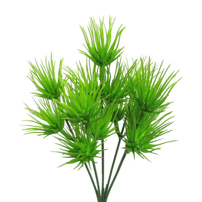 Plante grasse artificielle 11 "Tillandsia, Vert