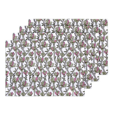 Cactus Table Placemat 14x20 Inch