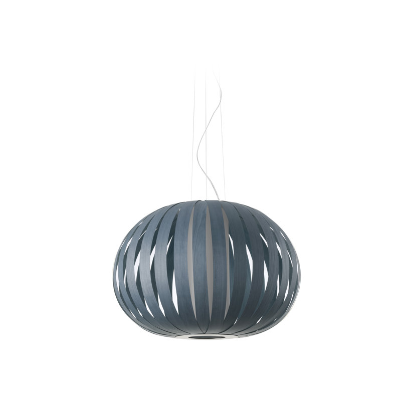 Poppy 1 - Light Pendant, 17" H x 24.8" W x 24.8" D, Blue, CHW