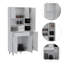 Armoire garde-manger à 1 tablette et 1 tiroir Tigard - blanc