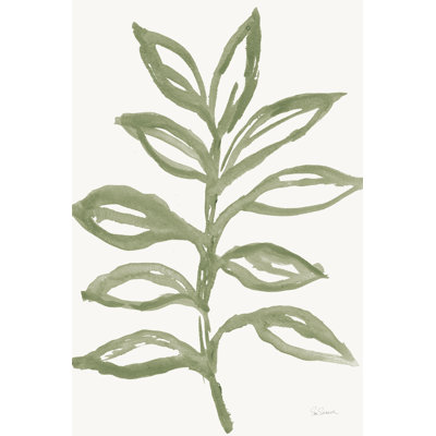 Nature In Sage II by Sue Schlabach - Wrapped Canvas Painting