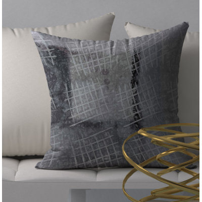 Leisure Positive Square Pillow Cover & Insert