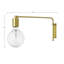 Lampe avec bras pivotant Caitrin-Clare