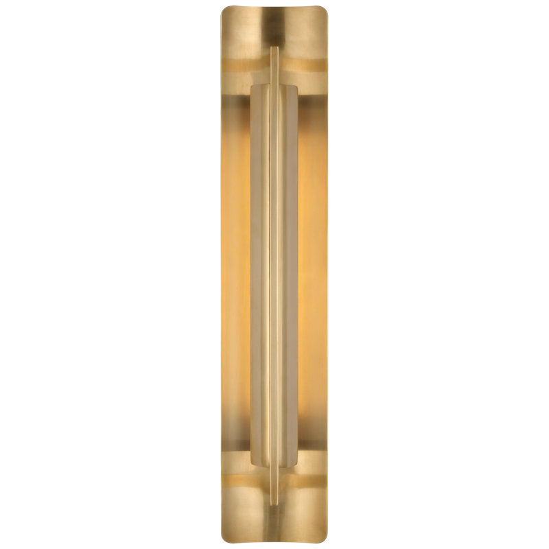 Tristan 1 - Light Sconce, Hand-Rubbed Antique Brass