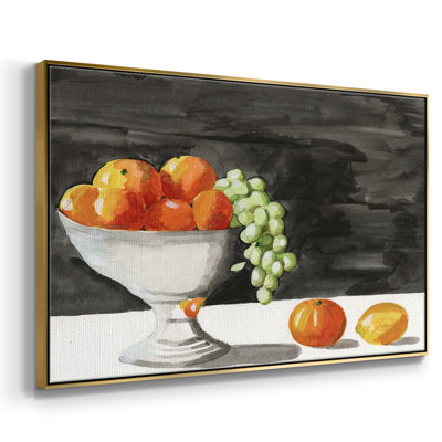 Aquarelle, bol à fruits II - impression