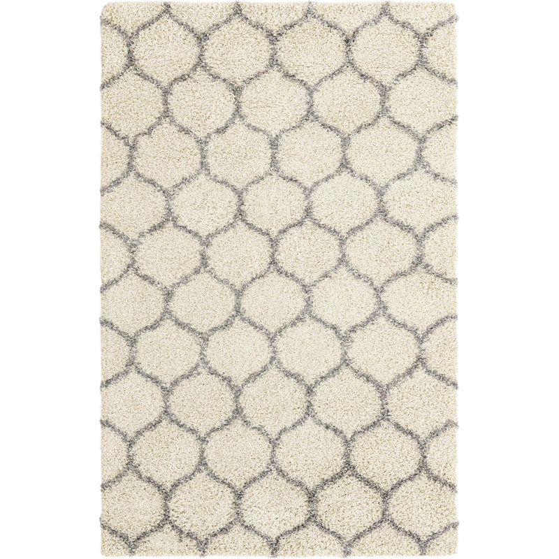 Geometric Indoor Rug, Rectangle 5'3" x 8'