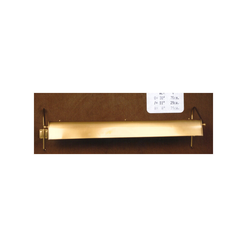 4 -Light Hardwired Wall Mounted Picture Light, Uniform Flemish