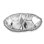 Organic Pearl Divided Serving Dish