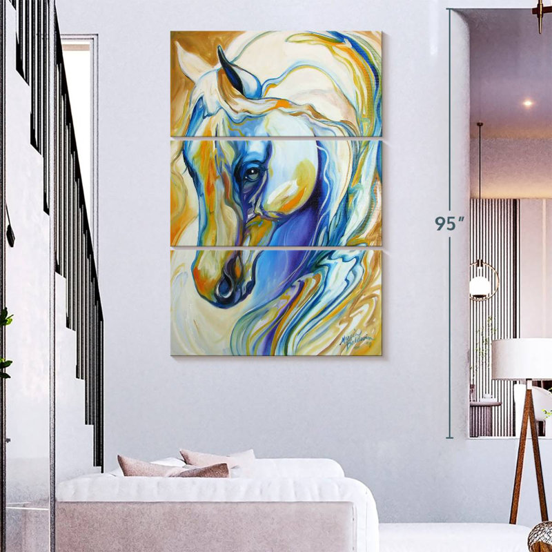 Brampt Arabian Abstract, H 32 po x l 20 po