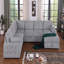 Canapé d'angle multi-fonctionnel en forme de L avec rangement et lit convertible-1483397525