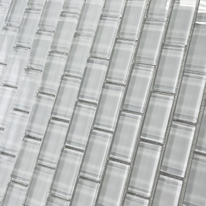 Carreau de mosaïque 12 po x 12 po, Blanc
