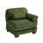 Velours côtelé vert