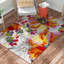 Tapis antidérapant florent orange / rose / ivoire Florentia-1051895777