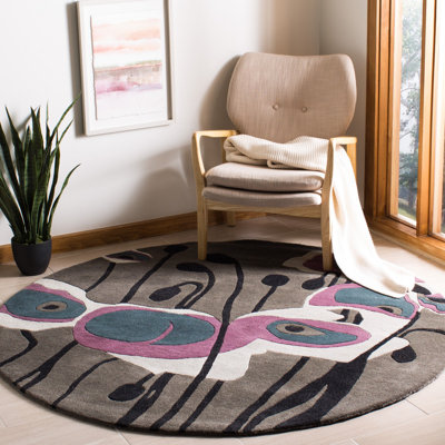 Candelo Hand Tufted Wool Floral Rug