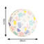 30 cm H Globe Fabric Pendant Shade ( Slip-On ) in Cream
