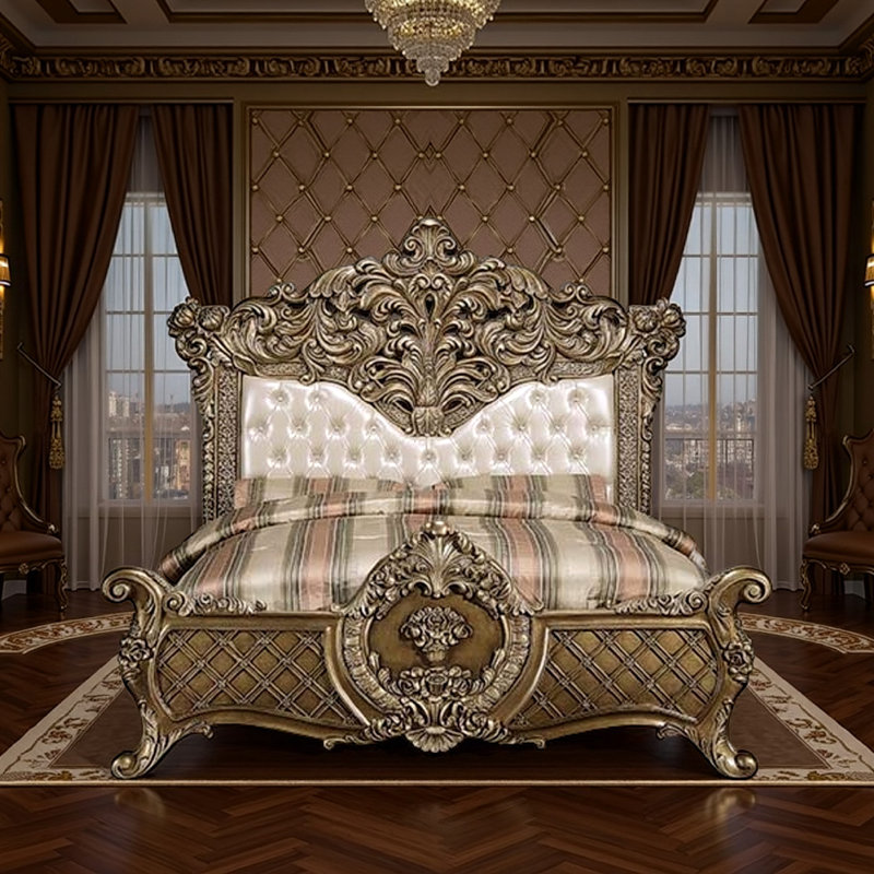 Vegan Leather Bed