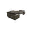 Canapé modulaire inclinable en cuir Basgu-41431518