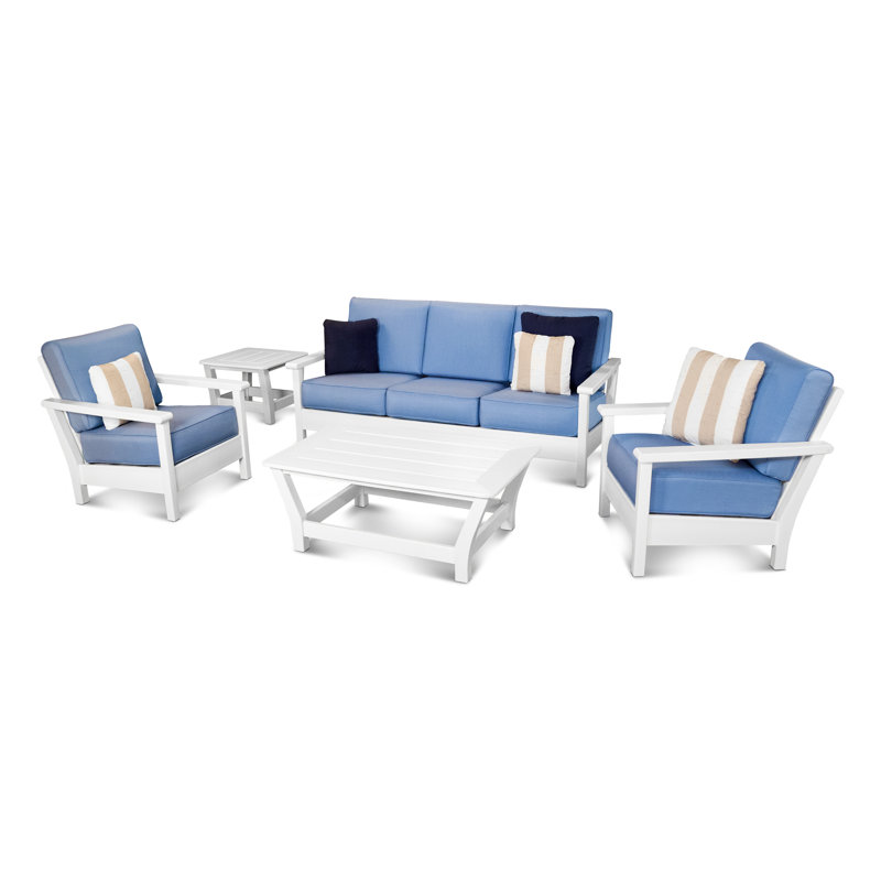 Harbour Deep Seating Chair, Spa, Slate Gray