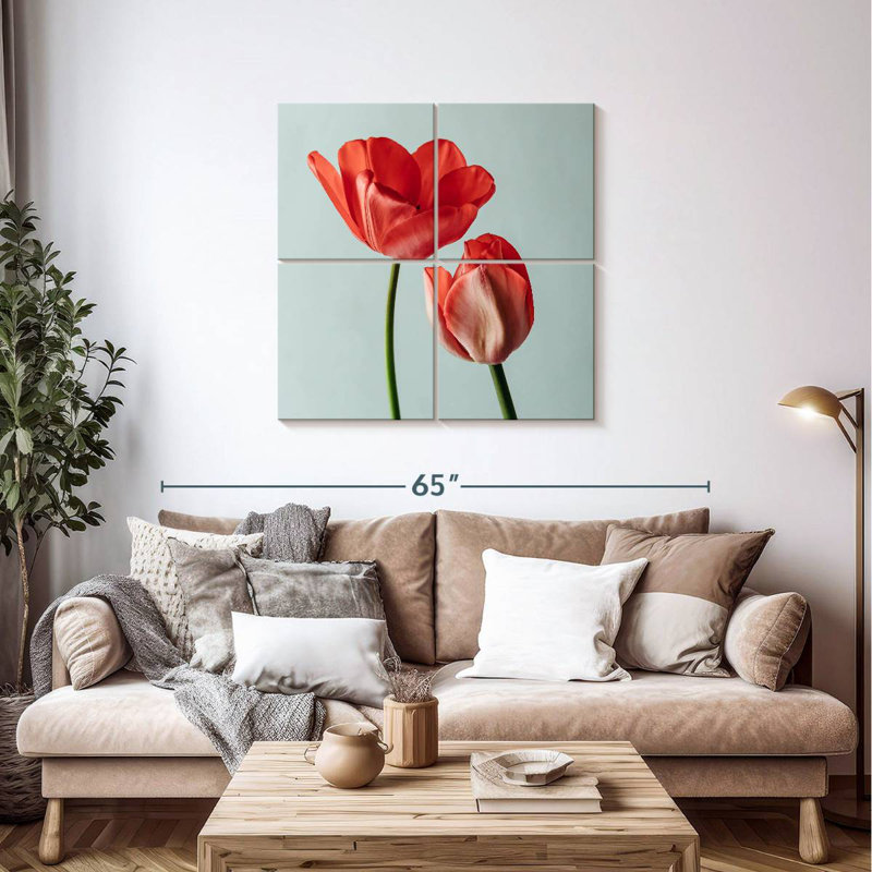 Harnek Lovely Red Tulips