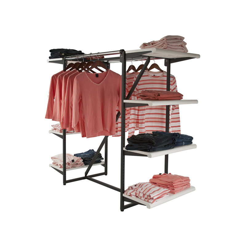 38.5'' Closet System, White