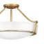 Plafonnier bol semi-encastré 3 lumières Hathaway