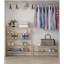 Étagère à chaussures à 2 niveaux pour garde-robe, range-chaussures empilable, étagère à chaussures pour vestibule et couloir pour garde-robe-103079547