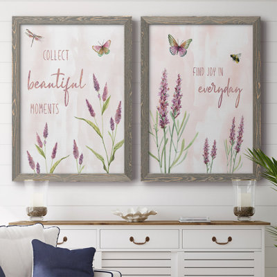 Collectionnez de beaux moments - Toile encadrée de qualité supérieure - prête à être accrochée