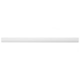 Chester 12" x 0.5" Ceramic Round Tile Trim in Matte White