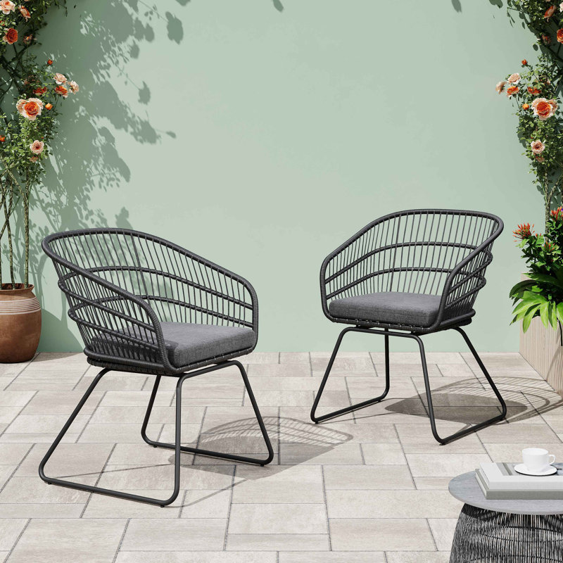 Chaise Terry 2 pièces avec 2 coussins