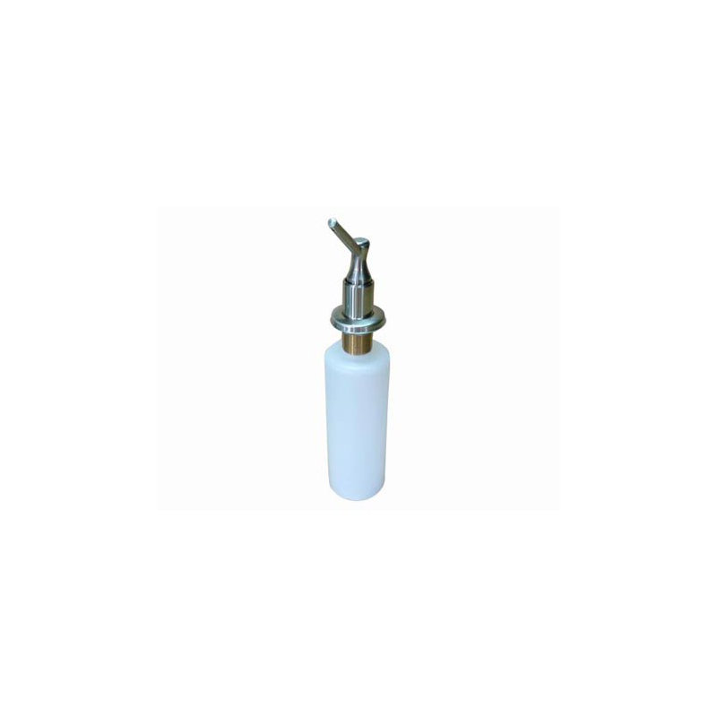 Distributeur de savon décoratif, Nickel satiné