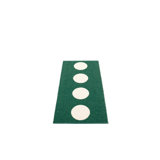 Vera Polka Dots Area Rug in Green/Off-White