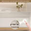 Ensemble de meuble-lavabo moderne flottant blanc et naturel avec lavabo 59 po