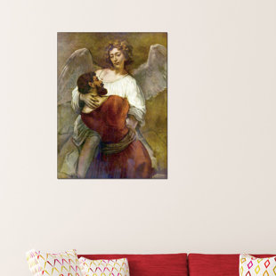 Rembrandt Van Rijn - Wrapped Canvas Print on Wood