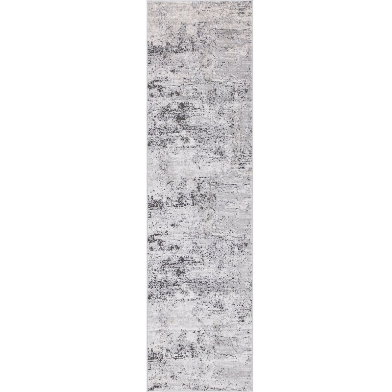 Abstract Indoor Rug, Runner 2'7" x 10'