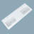60" Solid Surface Double Bathroom Vanity Top In White With Sink