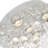 Beason 5 Light 16-Inch Crystal Flush Mount Ceiling Light in Chrome Finish – Perfect for Dining Room, Living Room, Bedroom, Foyer, and Hallway
