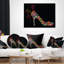 Chaussure colorée avec un arc - Coussin imprimé animal-30967156-30967160
