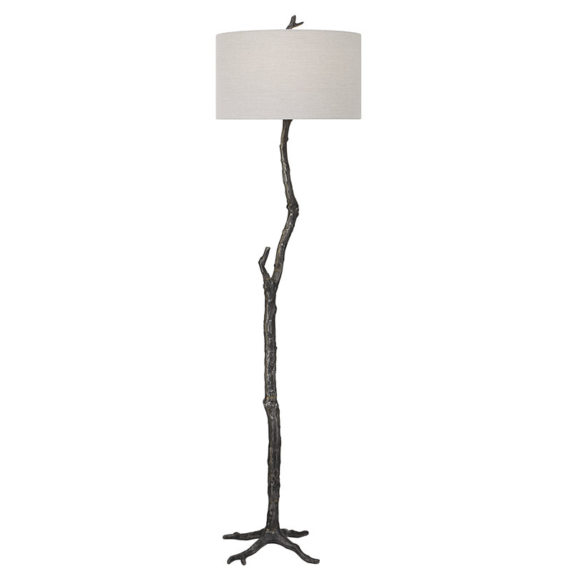Charlana 68.5'' Black Traditional Floor Lamp