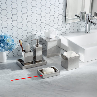 Porte-savon moderne et brillant
