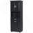 Tall Bathroom Cabinet With Laundry Basket, Large Tilt-Out Laundry Hamper And Upper Storage Cabinet-2043315898