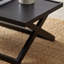Solid Wood Cross Legs Coffee Table