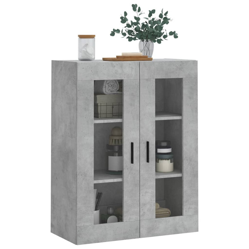 Huetter Bathroom Cabinet, Concrete Grey
