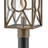 Brixton 15.5-in Outdoor Post Top or Pier Mount Lantern - Clear Mitered Glass, Composite-59771723