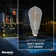7 Watt (60 Watt Equivalent), ST18 LED, Dimmable Light Bulb, Cool White E26/Medium (Standard) Base. 