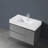 Integrated Solid Surface Basin WITHOUT Drain And Faucet, Glossy White Color