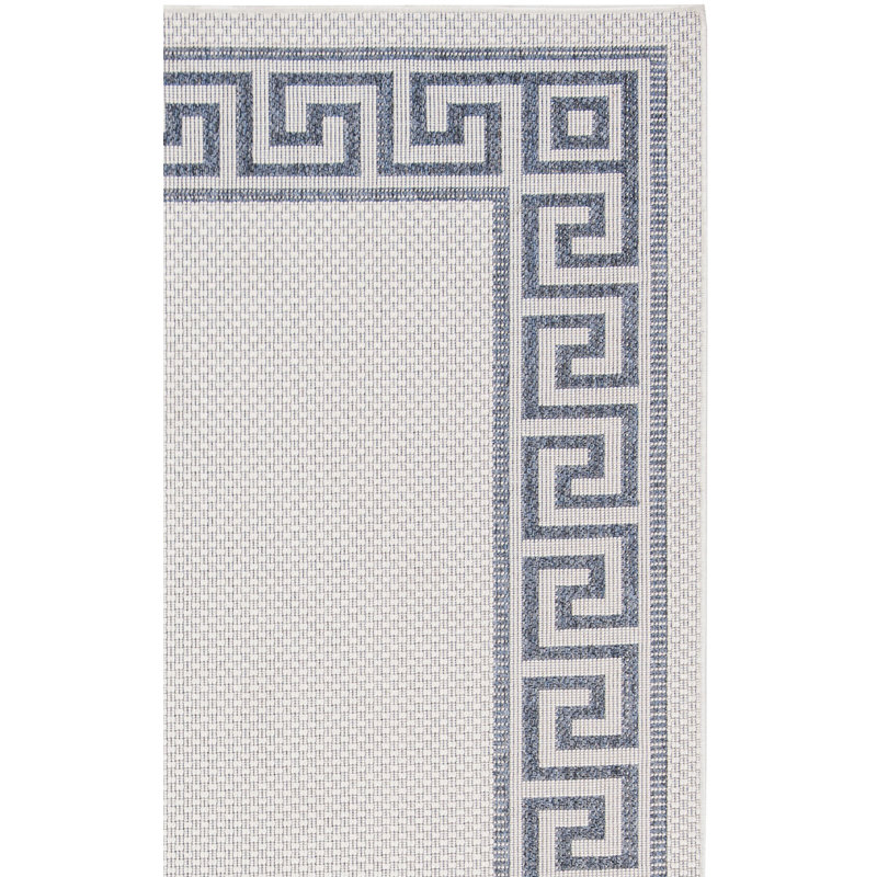 Brympton Performance Machine Washable Geometric Indoor/Outdoor Area Rug, Rectangle 9' x 12'