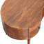 Table basse simple en bois massif Hufnagel