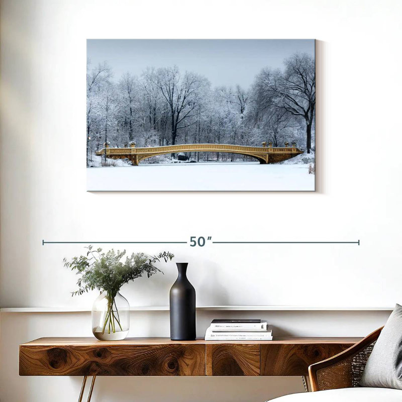 Lilie Bow Bridge, 24" H x 36" W
