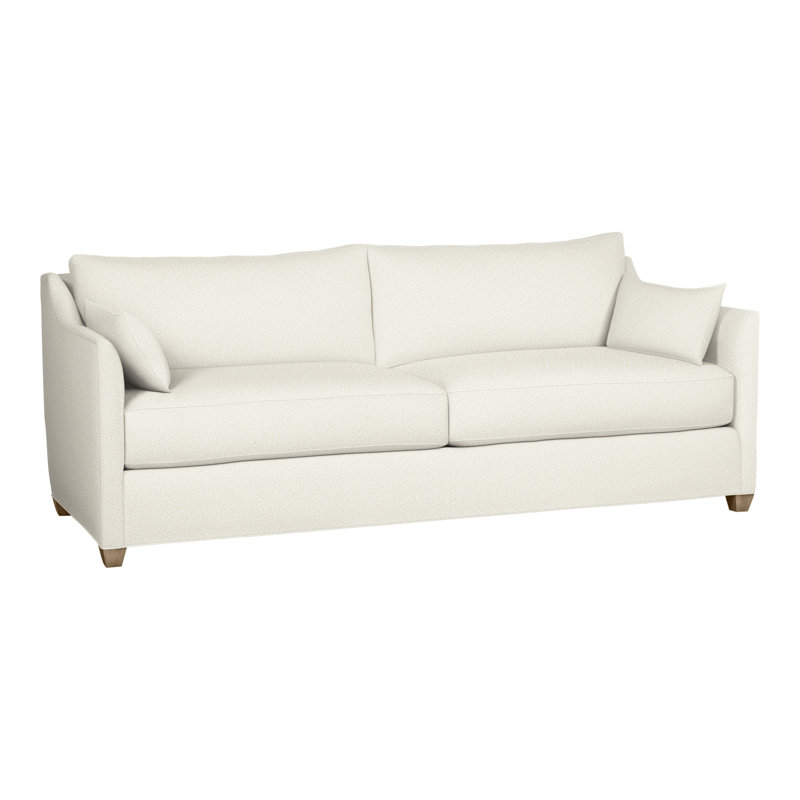Canapé-lit Newlin, 100% polyester perle Kenworth, Hampton